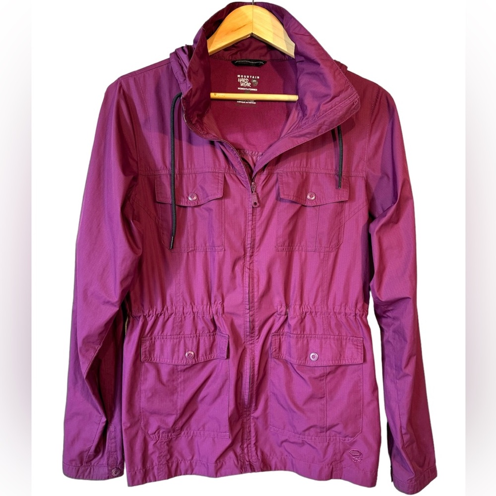 Mountain Hardwear Women’s Benicia Utility Windbreaker Jacket Purple - Size M